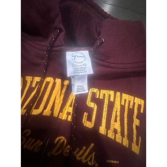 Arizona State Sun Devils zip up hoodie (2XL) - Picture 6 of 9